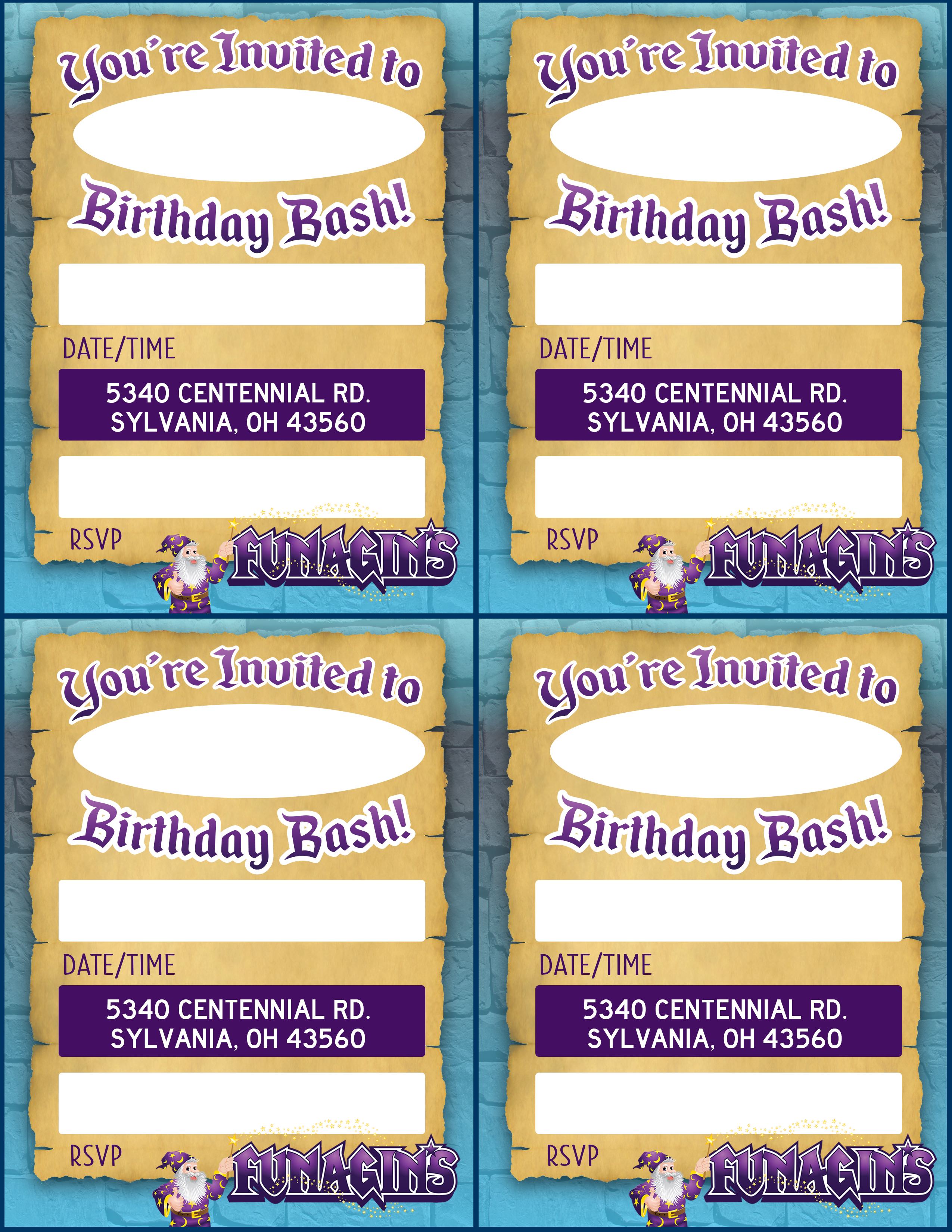 Print Invitations